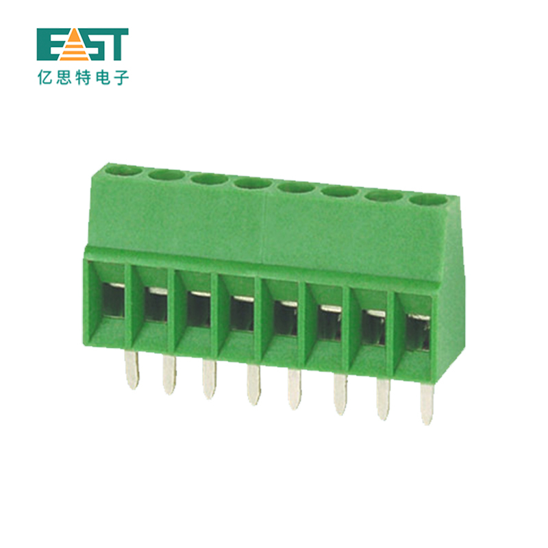 MX308-2.54 Terminal block green color pitch 2.54mm
