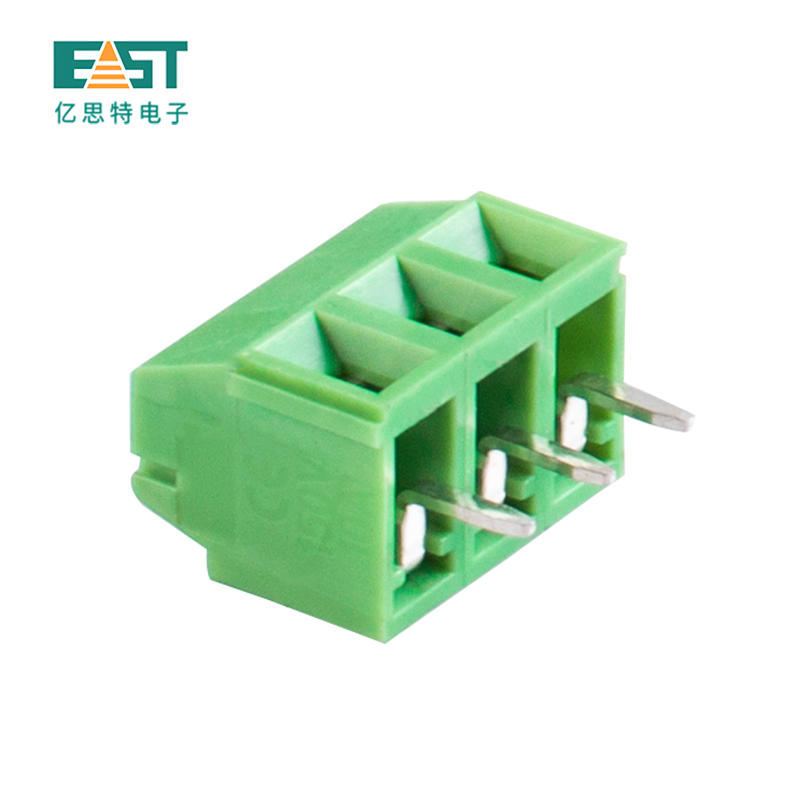 MX124-3.5 3.81 Screw terminal block green brass block