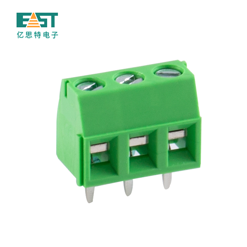 MX124-3.5 3.81 Screw terminal block green brass block