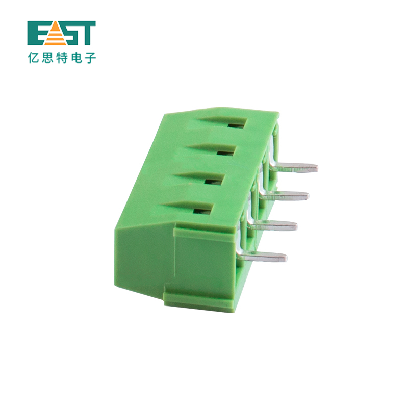 MX127-5.0 5.08 Terminal block green brass block vertical