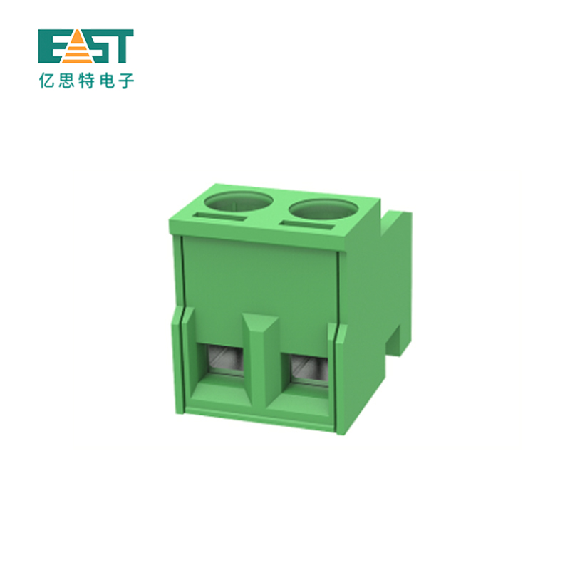 MX332W 5.0 Euro terminal block brass block green color