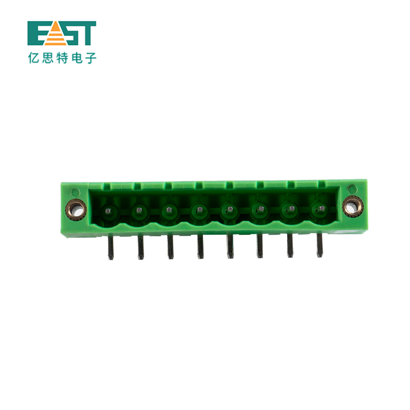 MX2EDGRM-5.0 5.08 Plug-in terminal block right angle with mount