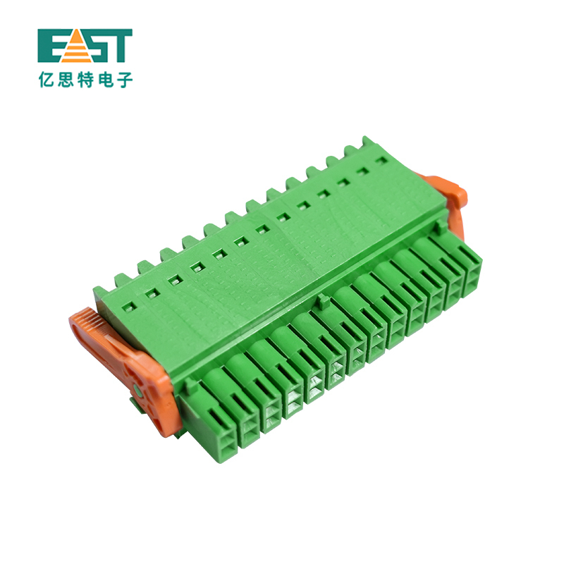 MX15EDGKNHG-3.50 Female double row pitch 3.50mm with flange