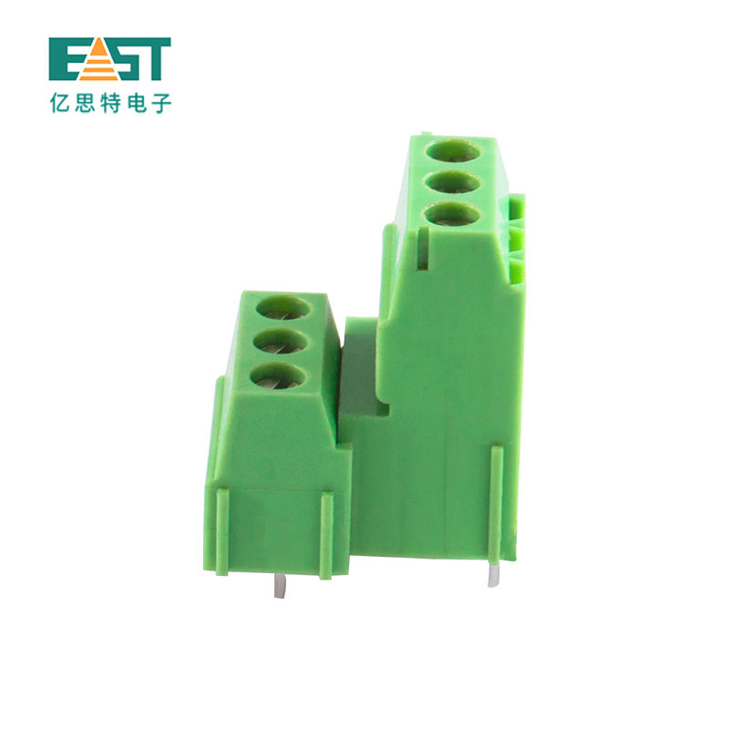 MX128DGA-5.0 5.08 Euro terminal block dual row height 25.4mm