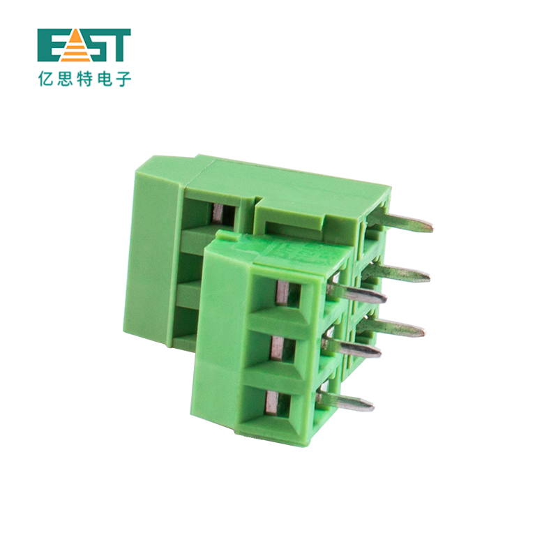 MX128DGB-5.0 5.08 Euro terminal block dual row height 25.4mm