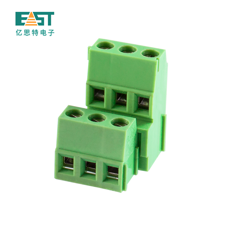 MX128DGB-5.0 5.08 Euro terminal block dual row height 25.4mm