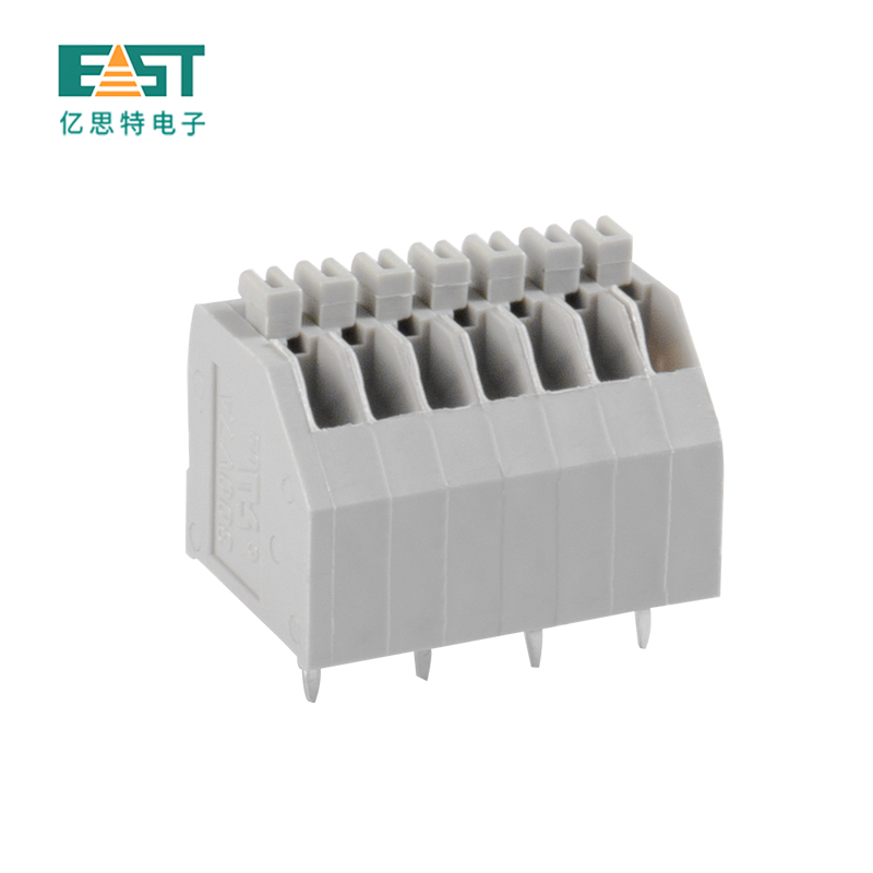 MX250A-2.50 Screwless terminal block gray color 