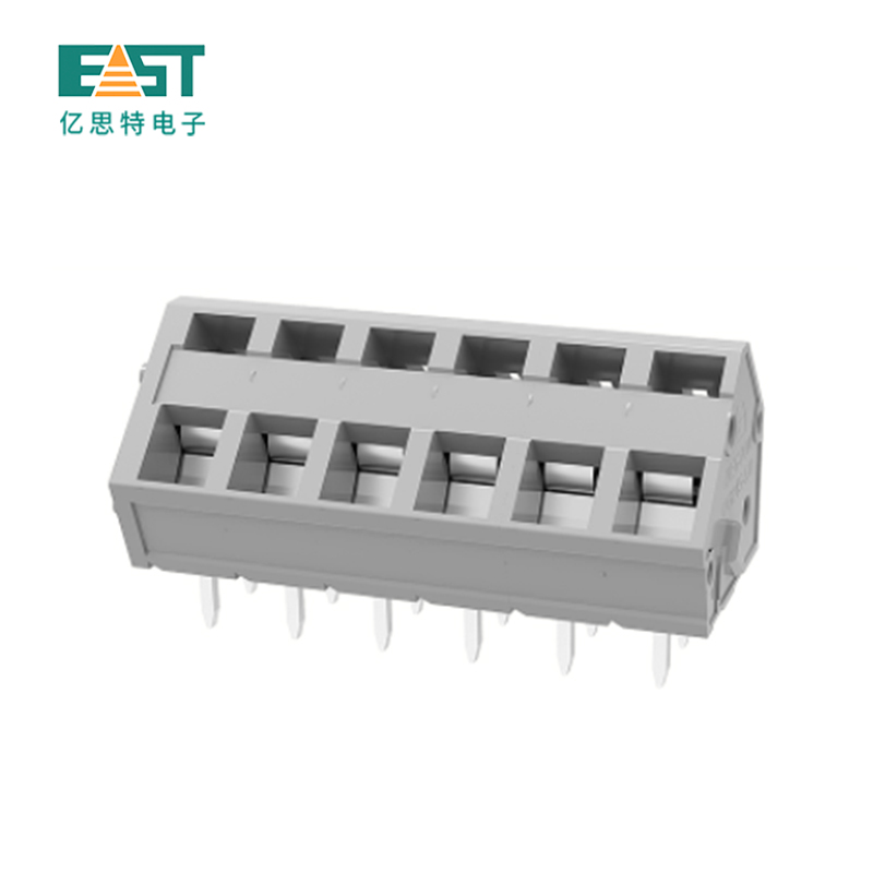 MX245-5.00 Spring terminal block gray color pitch 10.0mm