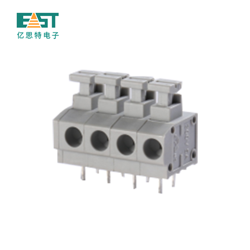 MX235-5.00 Screwless terminal block gray color