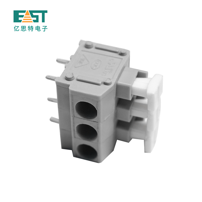 MX235-5.00 Screwless terminal block gray color