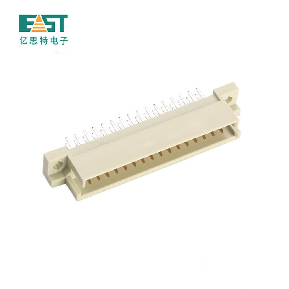 Euro socket double AB male straight pin ET232AB-2.54-MFiber Optic Adapter ST